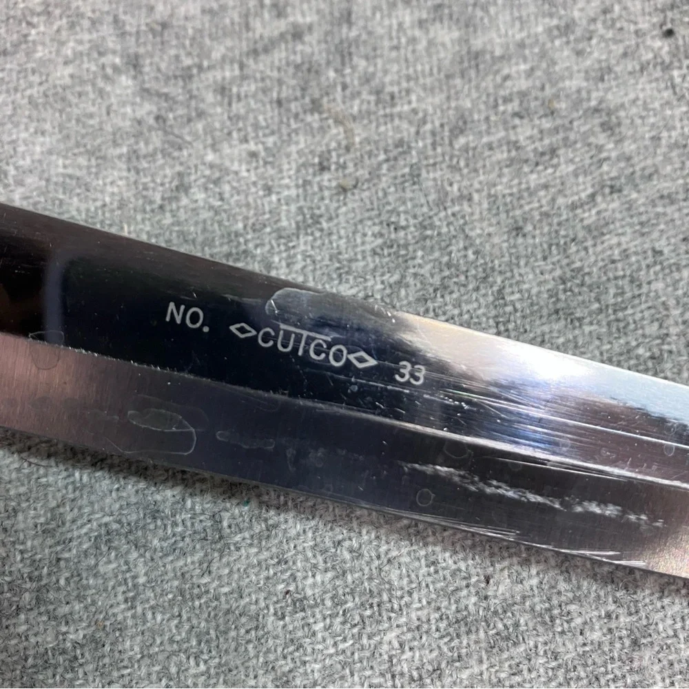 Vintage Cutco No. 33 Carving Knife 9